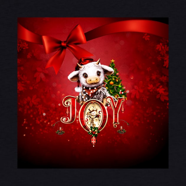 Cute little christmas cow by Nicky2342